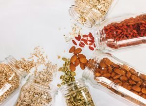 Nuts and grains